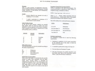 Bachelor Degree Transcript | PDF