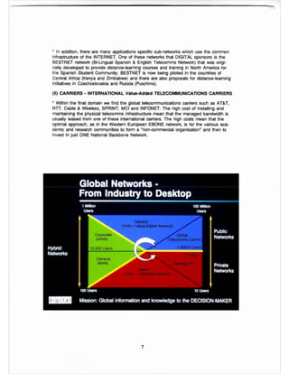 Education and Research Networks - 1997 - JENC