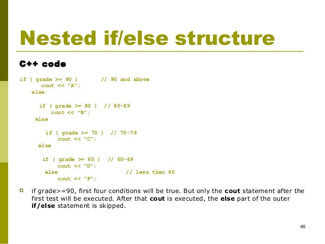 If and else statement in dev c++