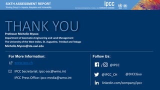 Climate Change 2022: Impacts, Adaptation and Vulnerability | PPTX