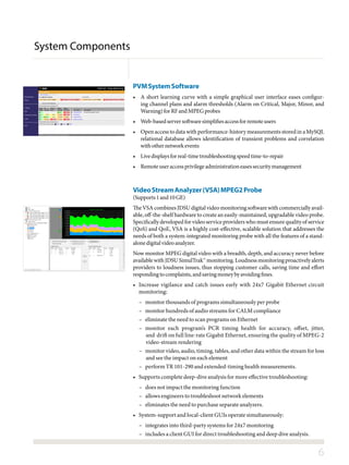 PathTrak™ Video Monitoring System for Cable TV | PDF