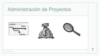 Administración de Proyectos
1 / 2 6 / 2 0 2 1
7
 