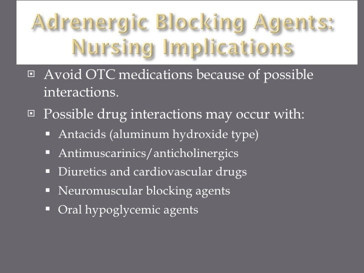 03 Adrenergic Blockers Upd 03 Adrenergic Blockers Upd