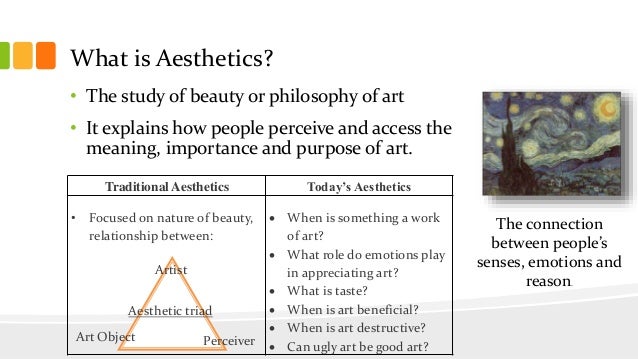 Explain The Aesthetic Definition Of Art Is