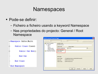 Desenvolvimento em .Net - A Framework e o Visual Studio