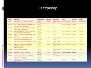 Багтрекер
 