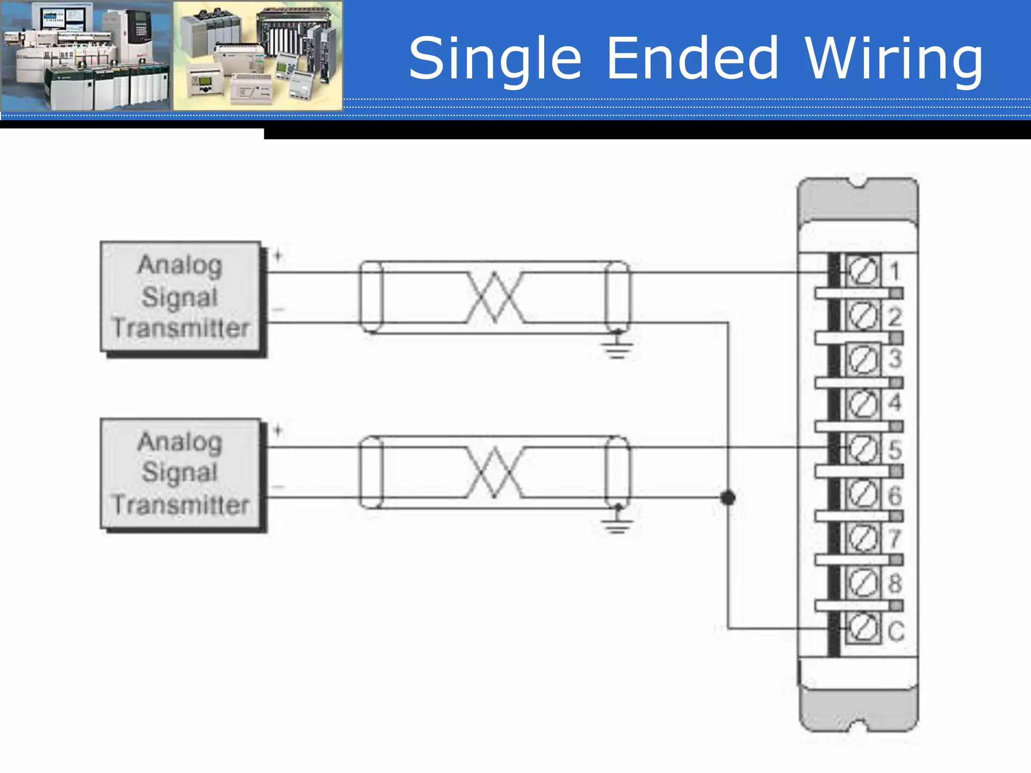 Single Ended Wiring
 