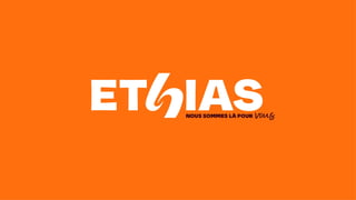 Ethias – Internal Data: Accessible only to colleagues and identified contractual partners.
 