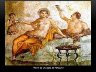 Afresco de uma casa de Herculano
