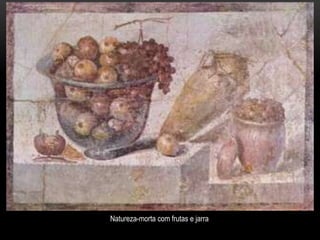 Natureza-morta com frutas e jarra
