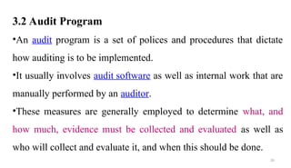 03 Auditing CH 3.ppt materials for audit | PPT