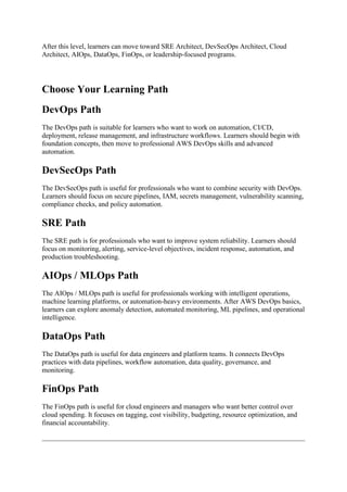 Comprehensive AWS Certified DevOps Professional Training Guide for ...