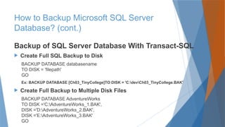 03_Backup And Restore Database In SQL Server.pptx