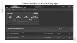 13
Golden Sample – A real running app
 