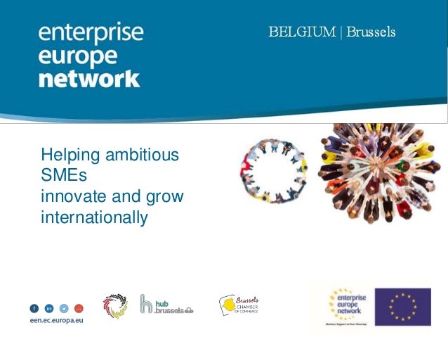 Helping ambitious
SMEs
innovate and grow
internationally
 