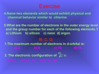 03b electronic structure of atoms