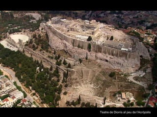Teatre de Dionís al peu de l’Acròpolis
 