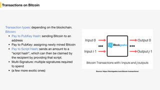 03 blockchain transactions | PDF