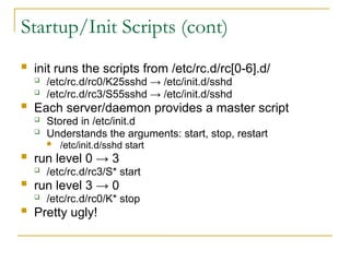 Ugly Script Booting Process in Linux or Unix Operating Systems | PPTX