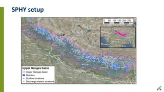Sphy Modeling DSD-INT 2017 Application of the SPHY model for the Ganga basin and ...