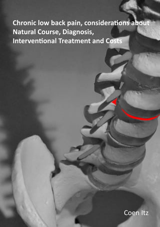 Chronic low back pain, considerations about
Natural Course, Diagnosis,
Interventional Treatment and Costs
Coen Itz
 