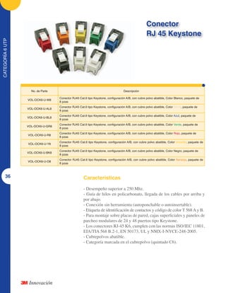 Manual de cable utp, usos, aplicaciones industriales y comerciales | PDF