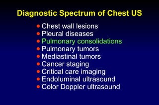 03 chest ultrasound | PDF