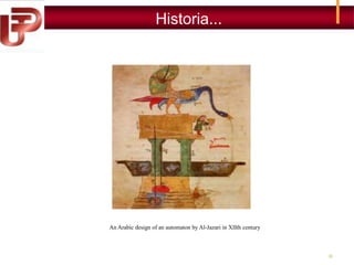 Historia...

An Arabic design of an automaton by Al-Jazari in XIIth century

30

 