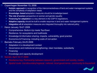 Climate Change, COP15 and Beyond | PPT