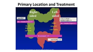 Primary Location and Treatment
 