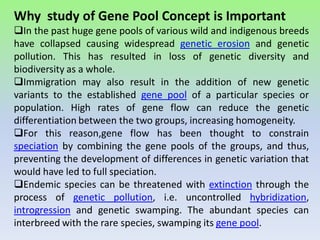 03 concept of gene pools | PDF