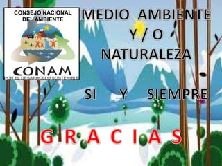 CONSEJO NACIONAL
DEL AMBIENTE
 