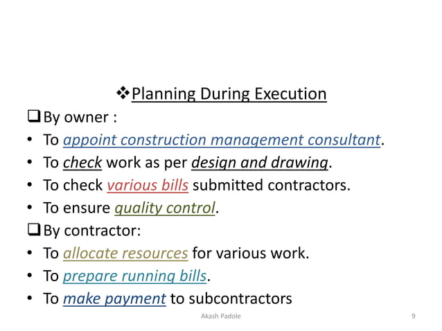 03 Construction Project Planning and Scheduling | PPTX | Civil ...