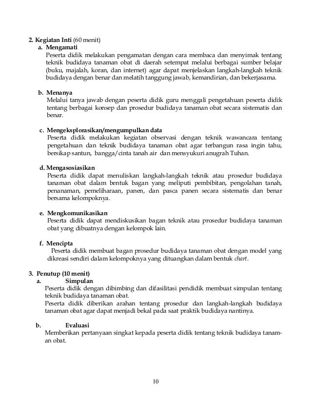 Soal Prakarya Budidaya Tanaman Obat