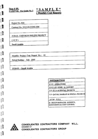 03 cost report preparation