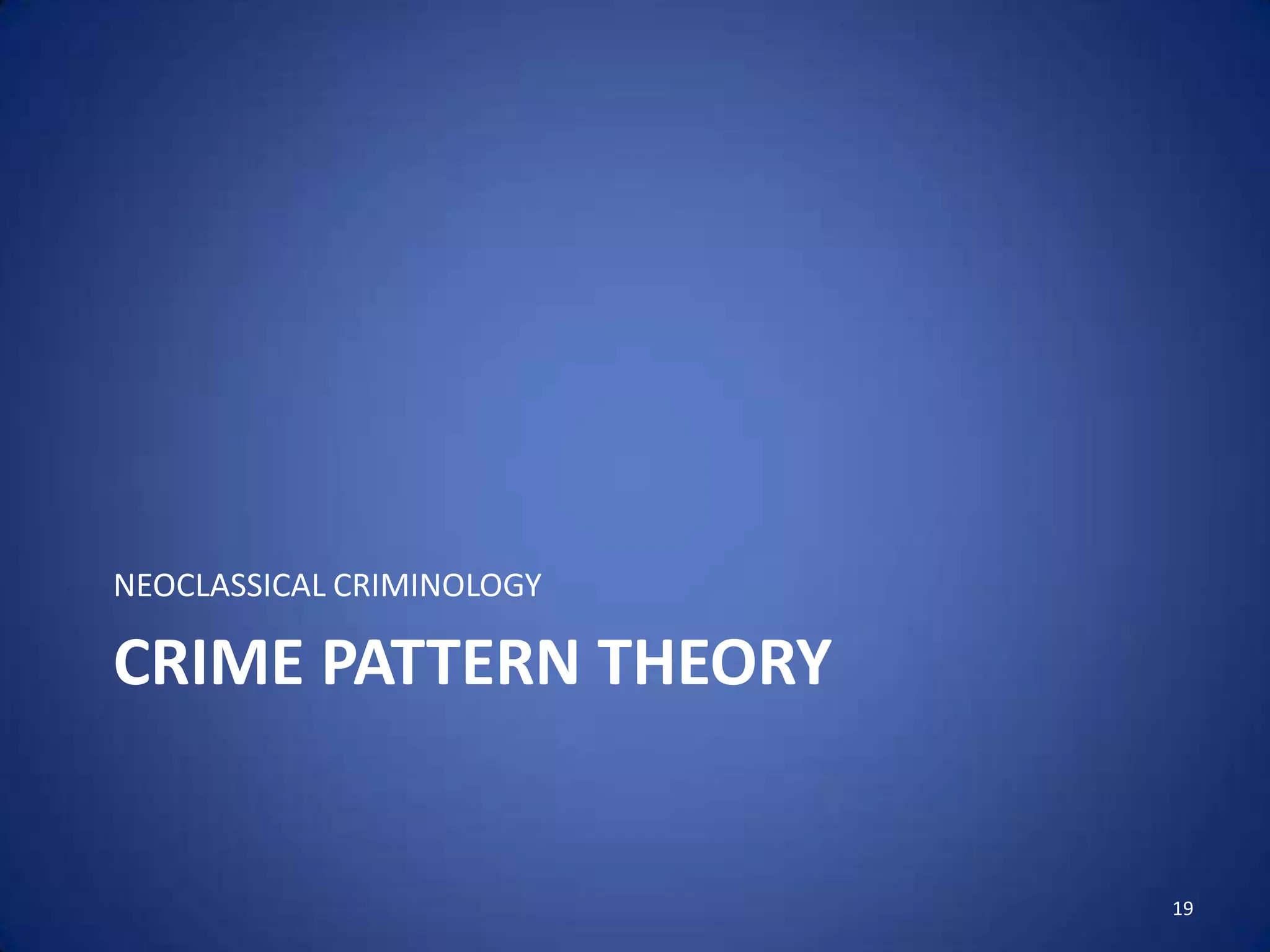 The Crime TriangleMotivated OffendersNot problematic for theorySuitable TargetsHuge increases  in consumer spending and availability of “portable” goods since WWIIAbsence of Capable GuardiansMore people in workforceAnonymity of modern lifePolice not the problem15CRIME