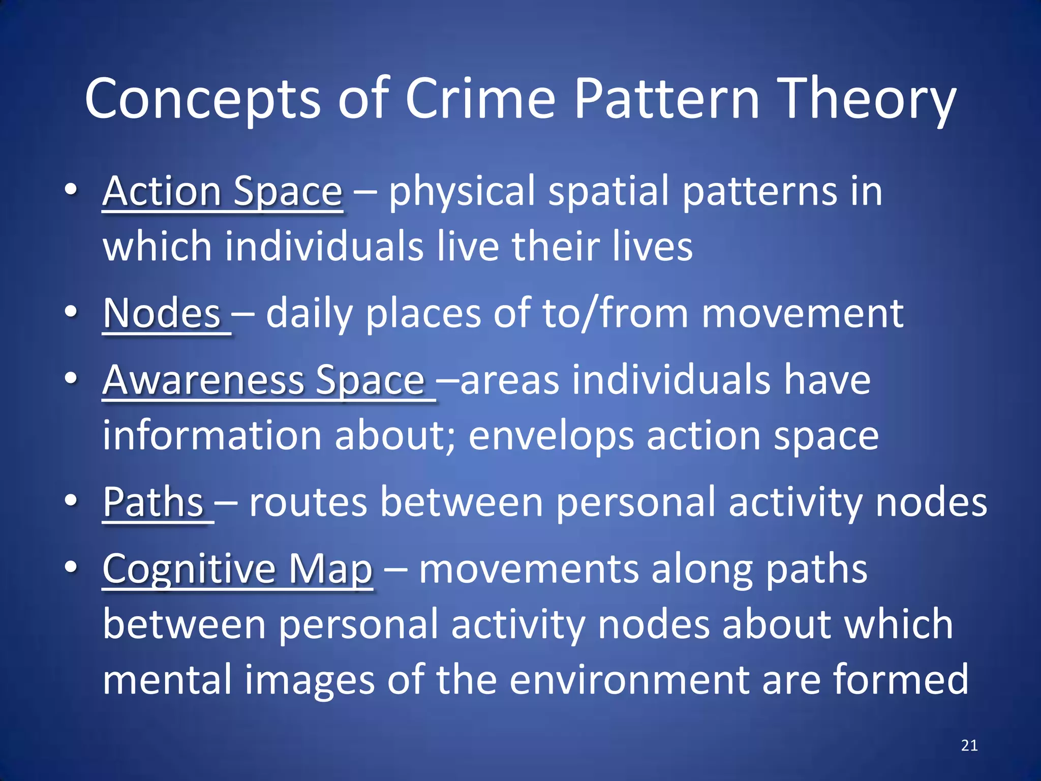 Association with Social Control TheorySocial Bond as “handle”Attachment  to othersCommitment to conformityInvolvement in conventional activitiesBelief in legal/normative valuesIntimate handlersParents, legal guardiansInformantsClose neighbors17Travis Hirschi