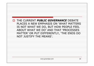 CURRENT ISSUES IN PUBLIC ADMINISTRATION