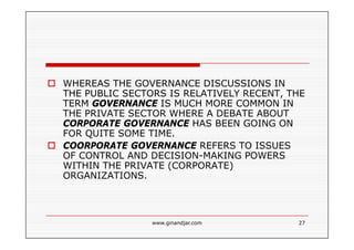 CURRENT ISSUES IN PUBLIC ADMINISTRATION