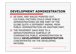 CURRENT ISSUES IN PUBLIC ADMINISTRATION