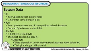 03 dasar sistem komputer | PPSX
