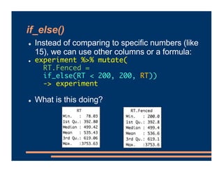 Mixed Effects Models - Data Processing | PDF