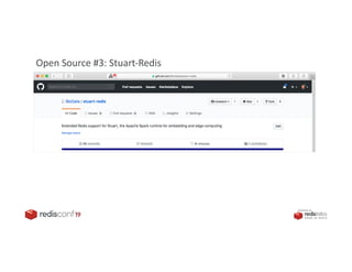 PRESENTED BY
Open Source #3: Stuart-Redis
 