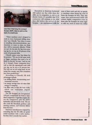 Equipment World - march2001