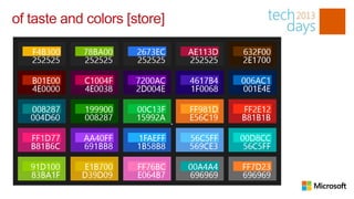 of taste and colors [store]
 