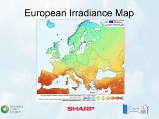 European Irradiance Map
 