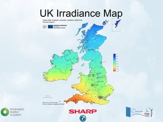 UK Irradiance Map
 