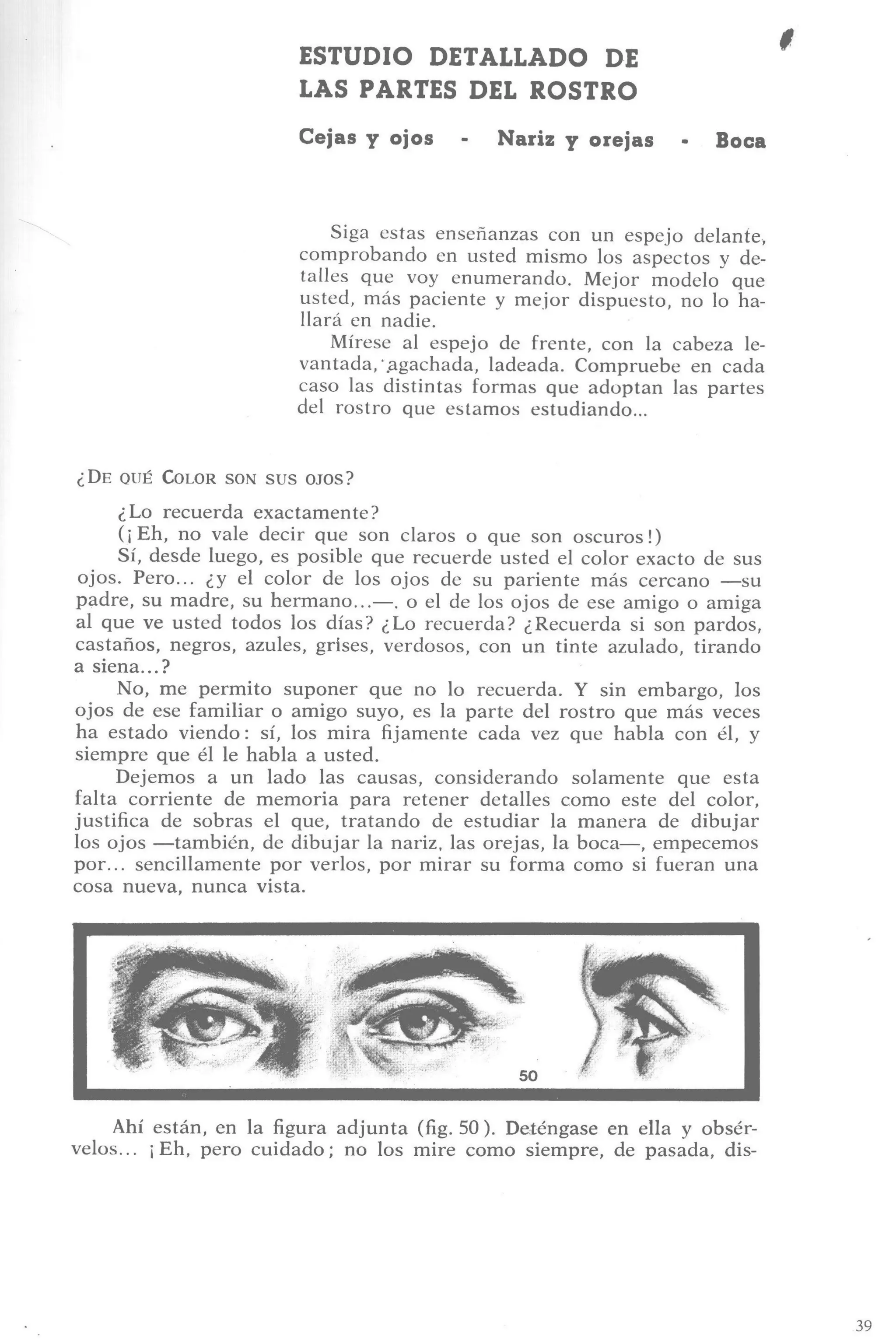 Aprende a dibujar la cabeza humana. Retratos