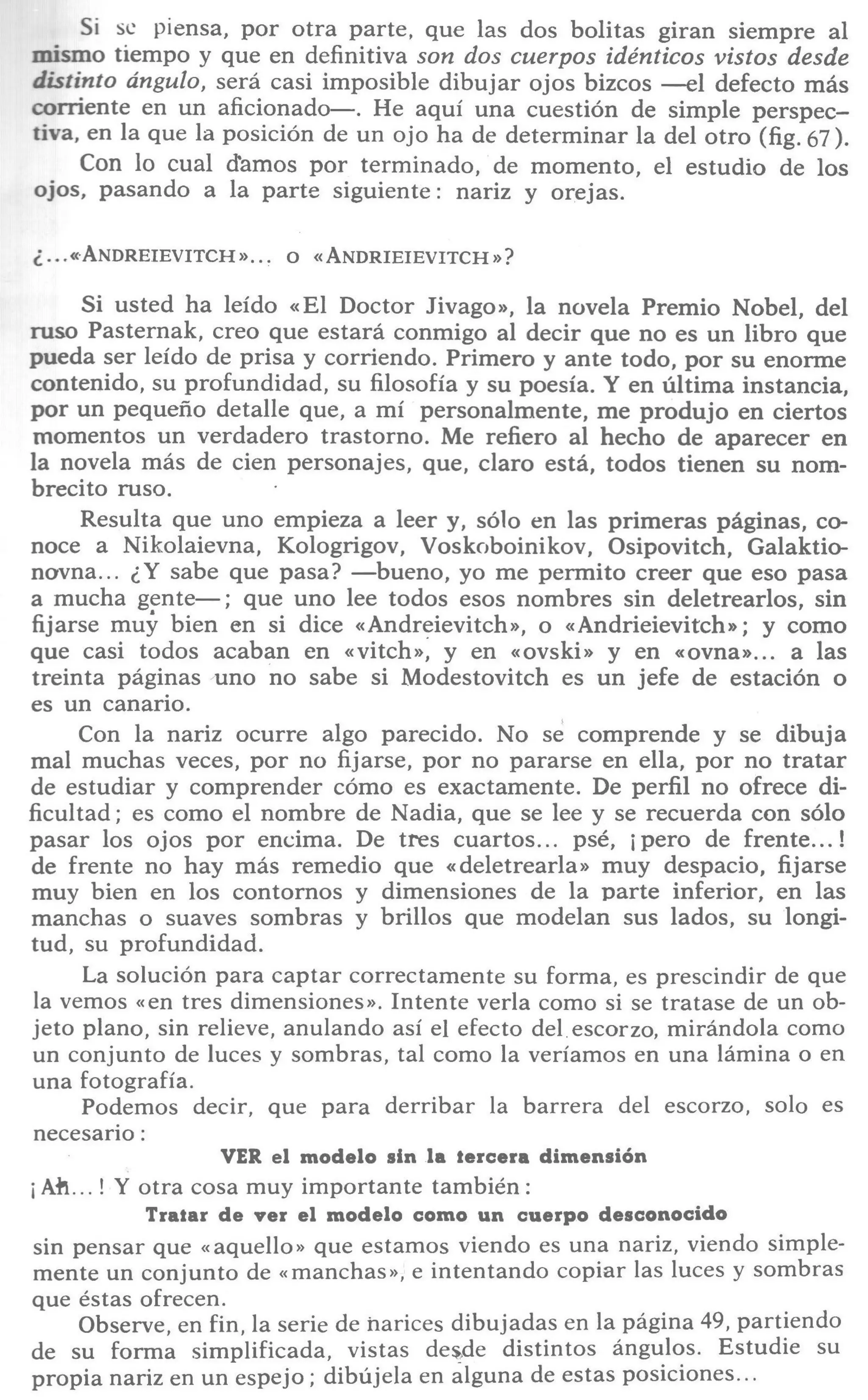 Aprende a dibujar la cabeza humana. Retratos