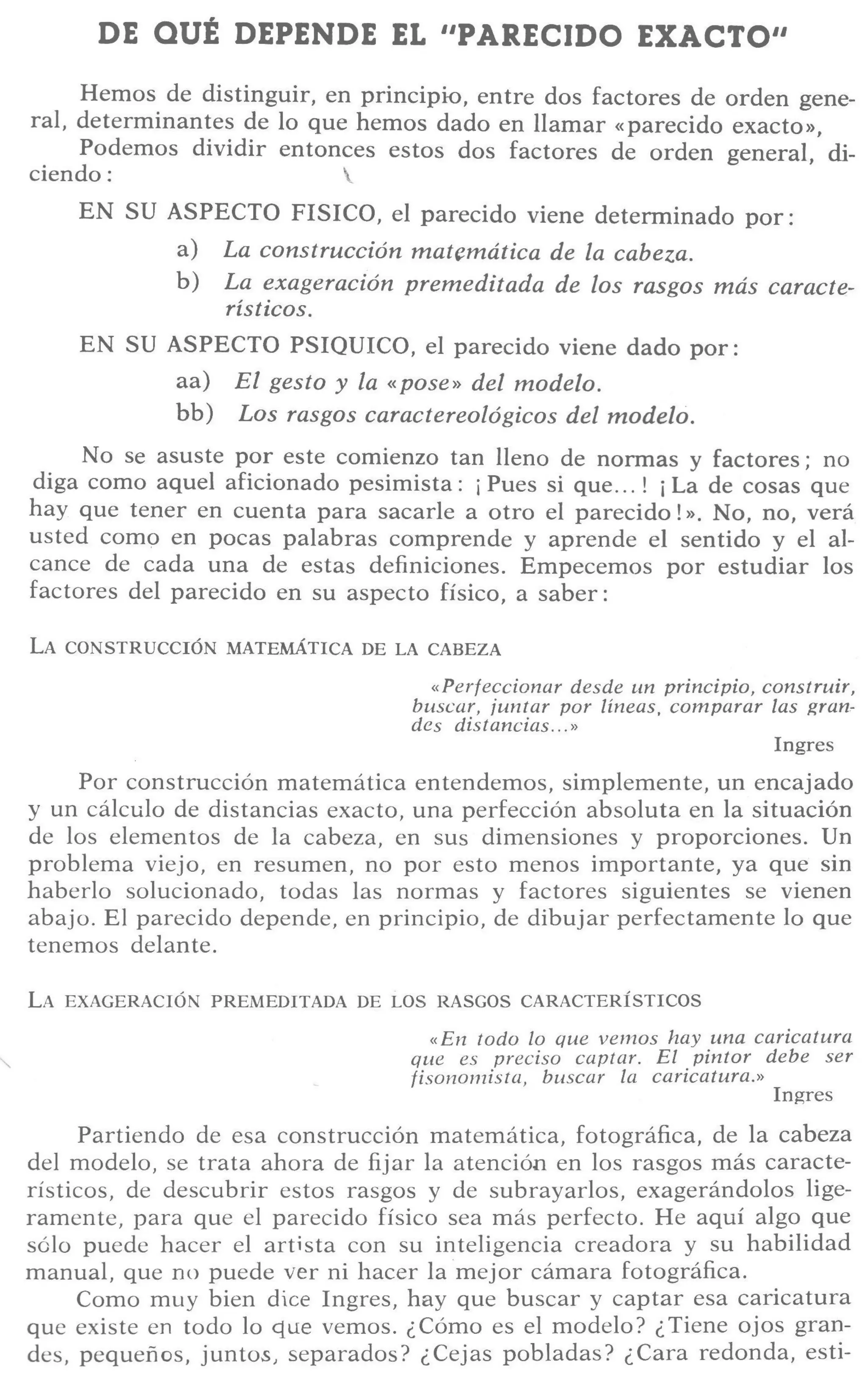 Aprende a dibujar la cabeza humana. Retratos